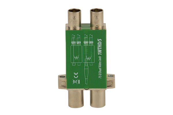 Standard WECo Video Patchbay Jack Modules, Dual Body, 3GHz